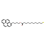 Undecanoic acid, 11-mercapto-, 4-(1-pyrenyl)butyl ester