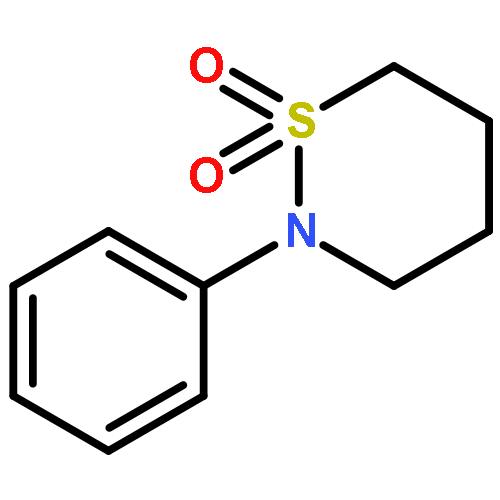 2H-1,2-Thiazine, tetrahydro-2-phenyl-, 1,1-dioxide