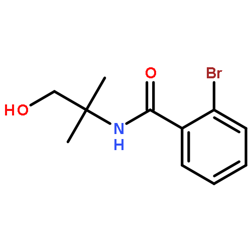 2-bromo-N-(1-hydroxy-2-methylpropan-2-yl)benzamide