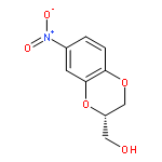 1,4-BENZODIOXIN-2-METHANOL, 2,3-DIHYDRO-7-NITRO-, (2S)-