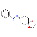 1,4-Dioxaspiro[4.5]decan-8-one, phenylhydrazone