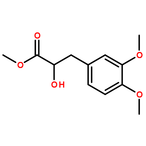 (+)-(R)-methyl 3-(3,4-dimethoxyphenyl)-2-hydroxypropanoate