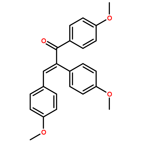 2-PROPEN-1-ONE, 1,2,3-TRIS(4-METHOXYPHENYL)-