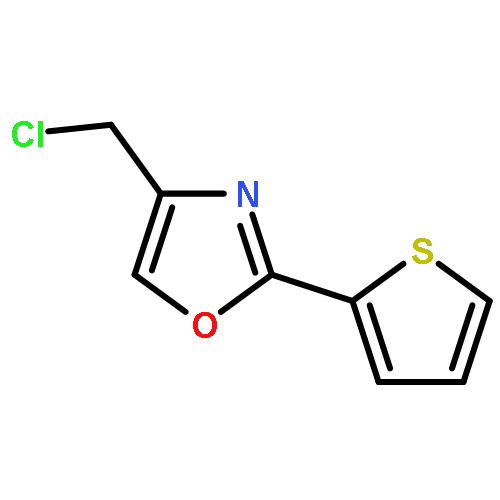 Oxazole,4-(chloromethyl)-2-(2-thienyl)-