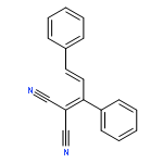 Propanedinitrile, (1,3-diphenyl-2-propenylidene)-