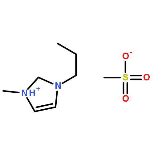 1H-IMIDAZOLIUM, 1-METHYL-3-PROPYL-, METHANESULFONATE