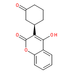 2H-1-BENZOPYRAN-2-ONE, 4-HYDROXY-3-[(1R)-3-OXOCYCLOHEXYL]-