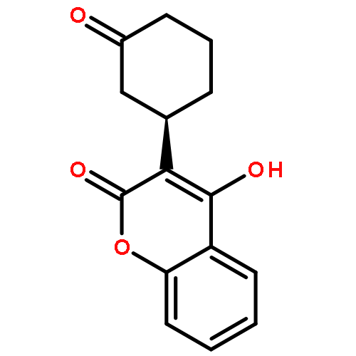 2H-1-BENZOPYRAN-2-ONE, 4-HYDROXY-3-[(1R)-3-OXOCYCLOHEXYL]-