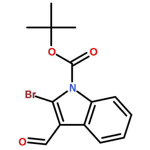 1H-INDOLE-1-CARBOXYLIC ACID, 2-BROMO-3-FORMYL-, 1,1-DIMETHYLETHYL ESTER