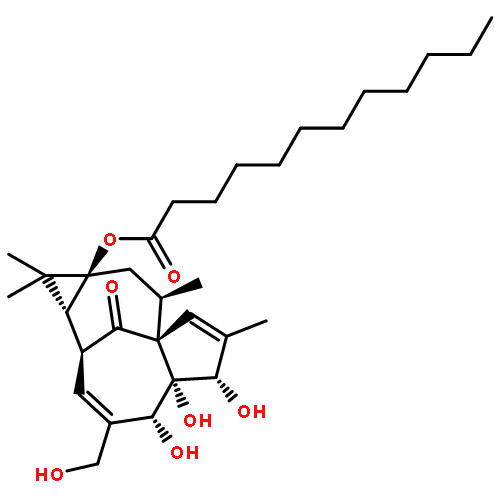 Dodecanoic acid ingenol ester