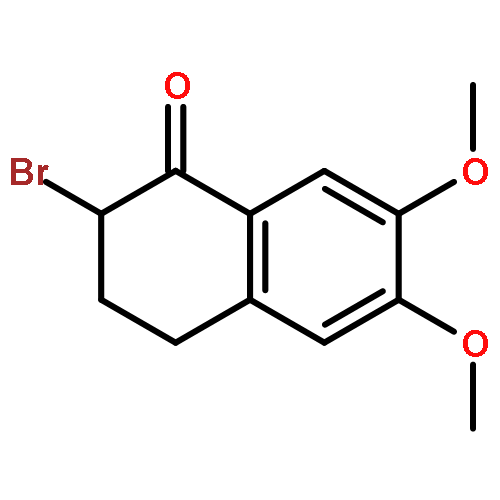 2-bromo-6,7-dimethoxy-3,4-dihydronaphthalen-1(2H)-one