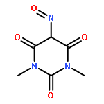 2,4,6(1H,3H,5H)-Pyrimidinetrione, 1,3-dimethyl-5-nitroso-