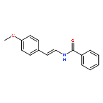 N-[(E)-2-(4-METHOXYPHENYL)ETHENYL]BENZAMIDE