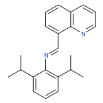 BENZENAMINE, 2,6-BIS(1-METHYLETHYL)-N-(8-QUINOLINYLMETHYLENE)-