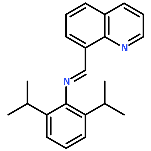 BENZENAMINE, 2,6-BIS(1-METHYLETHYL)-N-(8-QUINOLINYLMETHYLENE)-