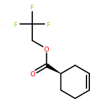 3-Cyclohexene-1-carboxylic acid, 2,2,2-trifluoroethyl ester, (1R)-