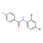 N-(2,4-dibromophenyl)-4-methylbenzamide