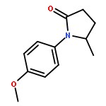 2-PYRROLIDINONE, 1-(4-METHOXYPHENYL)-5-METHYL-