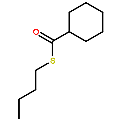 Cyclohexanecarbothioic acid, S-butyl ester