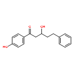 1-Pentanone,3-hydroxy-1-(4-hydroxyphenyl)-5-phenyl-, (+)-