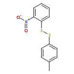 Disulfide, 4-methylphenyl 2-nitrophenyl