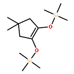 Silane, [(4,4-dimethyl-1-cyclopentene-1,2-diyl)bis(oxy)]bis[trimethyl-