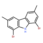 1,8-DIBROMO-3,6-DIMETHYL-9H-CARBAZOLE