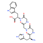 L-TRYPTOPHAN, L-HISTIDYLGLYCYLGLYCYLGLYCYL-