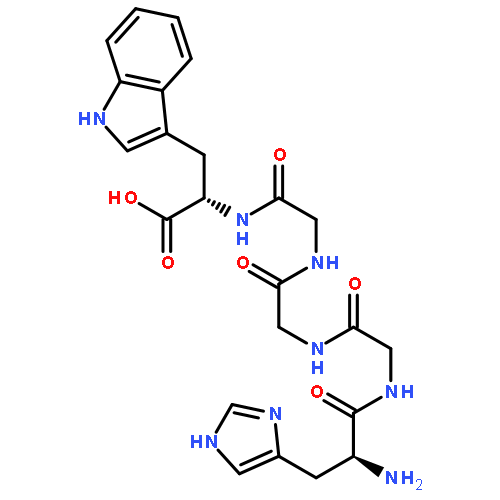 L-TRYPTOPHAN, L-HISTIDYLGLYCYLGLYCYLGLYCYL-