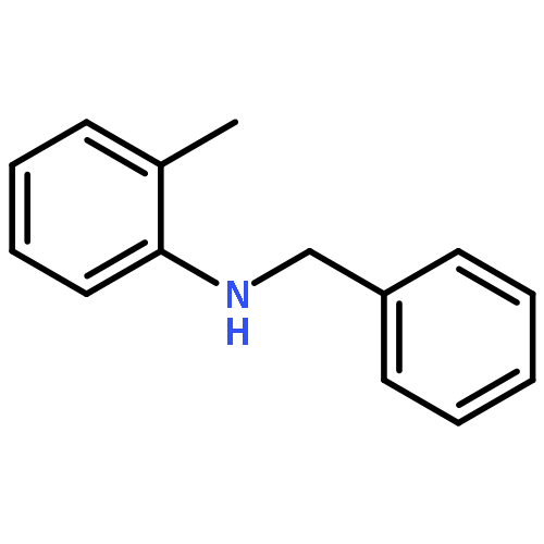 Benzenemethanamine,N-(2-methylphenyl)-