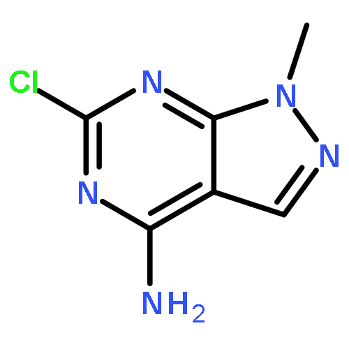 6-chloro-1-methyl-1H-pyrazolo[3,4-d]pyrimidin-4-amine