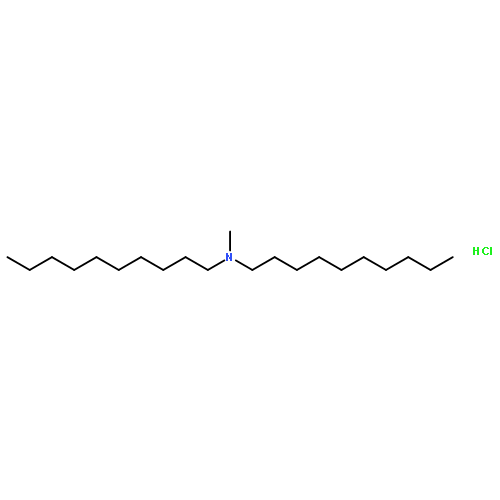 N-decyl-N-methyldecan-1-amine,hydrochloride