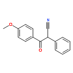 3-(4-methoxyphenyl)-3-oxo-2-phenylpropanenitrile