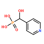 [hydroxy(pyridin-4-yl)methyl]phosphonic acid