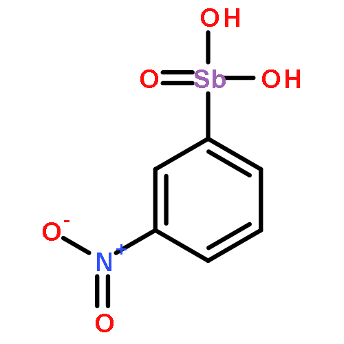 Stibine oxide,dihydroxy(3-nitrophenyl)-