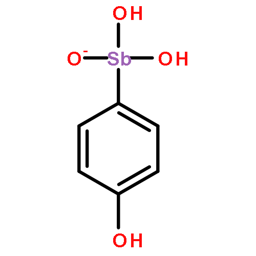 4-[dihydroxy(oxido)-lambda~5~-stibanyl]phenol