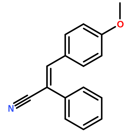 3-(4-methoxyphenyl)-2-phenylprop-2-enenitrile