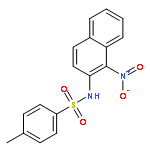 4-methyl-N-(1-nitronaphthalen-2-yl)benzenesulfonamide