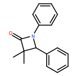 3,3-dimethyl-1,4-diphenylazetidin-2-one