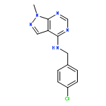 N-(4-chlorobenzyl)-1-methyl-1H-pyrazolo[3,4-d]pyrimidin-4-amine