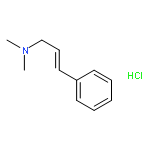 (E)-N,N-DIMETHYL-3-PHENYLPROP-2-EN-1-AMINE;HYDROCHLORIDE