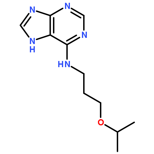 9H-Purin-6-amine,N-[3-(1-methylethoxy)propyl]-