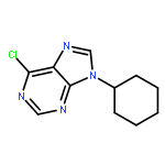 6-chloro-9-cyclohexyl-9H-purine