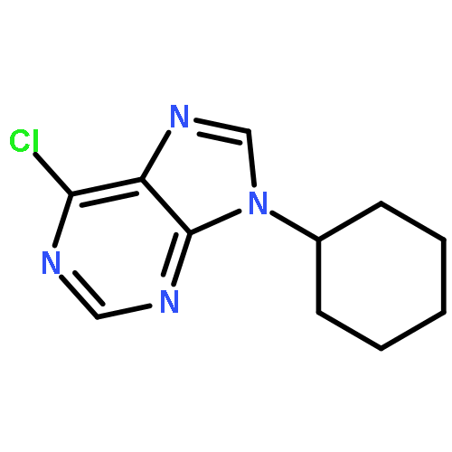 6-chloro-9-cyclohexyl-9H-purine