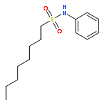 1-Octanesulfonamide,N-phenyl-