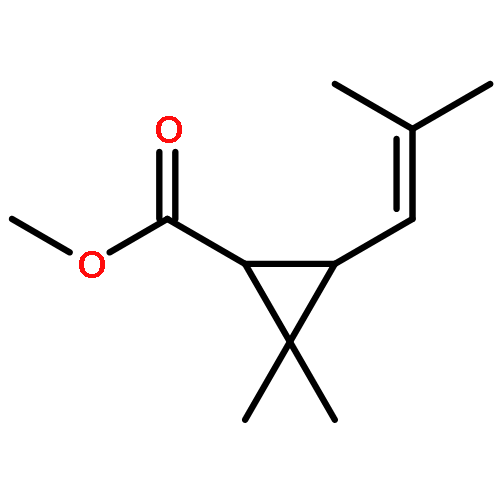 Cyclopropanecarboxylicacid, 2,2-dimethyl-3-(2-methyl-1-propen-1-yl)-, methyl ester