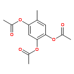 5-methylbenzene-1,2,4-triyl triacetate