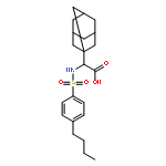 {[(4-butylphenyl)sulfonyl]amino}(tricyclo[3.3.1.1~3,7~]dec-1-yl)acetic acid