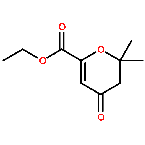 2H-Pyran-6-carboxylicacid, 3,4-dihydro-2,2-dimethyl-4-oxo-, ethyl ester