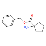 Cyclopentanecarboxylicacid, 1-amino-, phenylmethyl ester